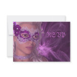 Imagination élégante RSVP invitations
