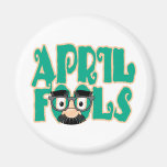 Imbéciles d'avril magnets pour réfrigérateur