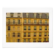Immeubles de Paris Impression Photo