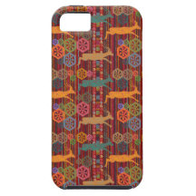Impalas courant le Coque-Compagnon dur Coque iPhone 5