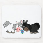 Impasse mignonne Mousepad de poneys de bande dessi tapis de souris