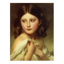 Impératrice Charlotte en tant qu'enfant par Winter Cartes Postales