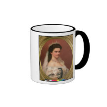 Impératrice Elizabeth de la Bavière dans le Hongro Mugs À Café