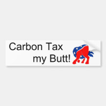 Impôt de carbone mon bout adhésif pour voiture
