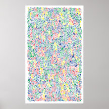 Impression couleur primaire poster