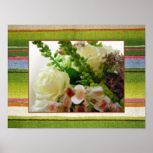 Impression florale posters
