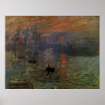 Impression, lever de soleil par l'impressionisme d affiches