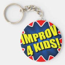 Improv 4 enfants porte-clefs