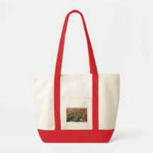 Impulsion rouge Fourre-tout de tulipes Sac