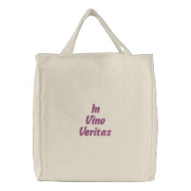 In vino veritas sac en toile