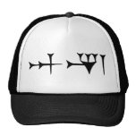 Inanna cunéiforme casquette de camionneur