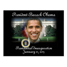 Inauguration 2013 de PRÉSIDENT OBAMA Carte Postale