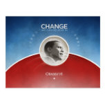 Inauguration de PRÉSIDENT OBAMA commémorative Carte Postale