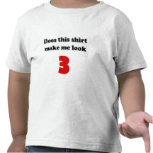 Incitez-moi à regarder 3 enfants en bas âge/chemis t-shirts