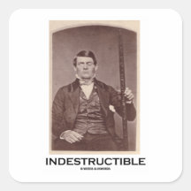 Indestructible (Phineas Gage) Autocollants