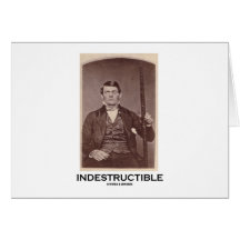 Indestructible (Phineas Gage) Carte De Vœux