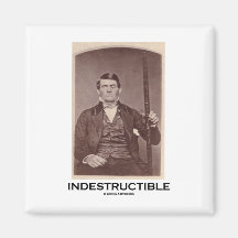 Indestructible (Phineas Gage) Magnets Pour Réfrigérateur