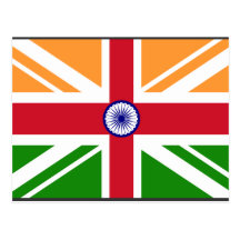 Indien anglo Indentity, Inde Cartes Postales