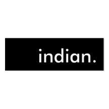 indien modèle de carte de visite