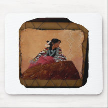 INDIENNE TIPI.png Tapis De Souris