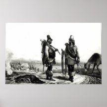 Indiens de Charrua Poster