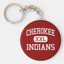 - Indiens - milieu cherokee - Springfield Missouri Porte-clés