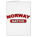 Indigène de la Norvège Carte