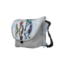indigène moderne de 3 x - sac messenger besaces