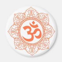 INDOU - SYMBOLES OM, OHM DE BOUDDHA AIMANTS