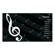 Industrie musicale cartes de visite