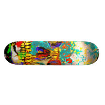 Infecté Planches À Roulettes Customisées
