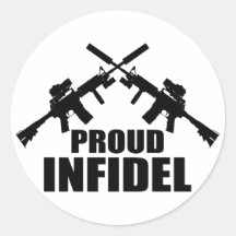 Infidèle fier adhésif
