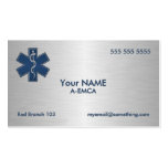 Infirmier EMT SME de luxe Cartes De Visite Professionnelles