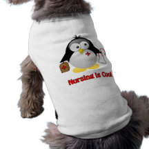 Infirmière fraîche t-shirts pour animaux domestiques