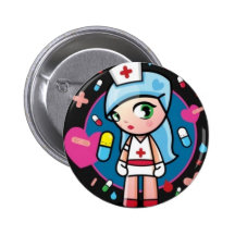 Infirmière Lolita Badge