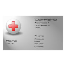 Infirmière Modèles De Cartes De Visite