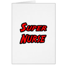 Infirmière superbe carte