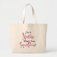 Infirmière superbe sac en toile