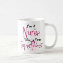 Infirmière superbe tasse à café