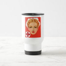 Infirmière vintage mugs