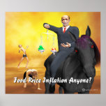 Inflation n'importe qui de prix alimentaire ? posters