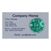 informatique - dépannage - code cartes de visite professionnelles