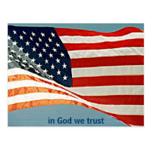 inGodwetrust Carte Postale