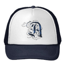 Initiale vintage A Casquette