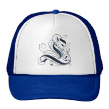 Initiale vintage L Casquettes De Camionneur