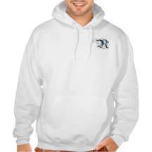 Initiale vintage R Sweatshirts Avec Capuche