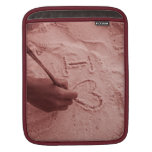 inscription dans le sable poches pour iPad