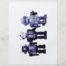 insecte bleu de robots prospectus