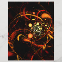 Insecte d'art abstrait de battement de coeur prospectus