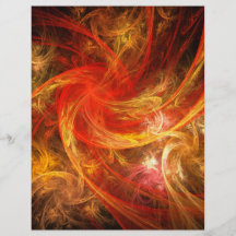 Insecte d'art abstrait de tempête de feu prospectus